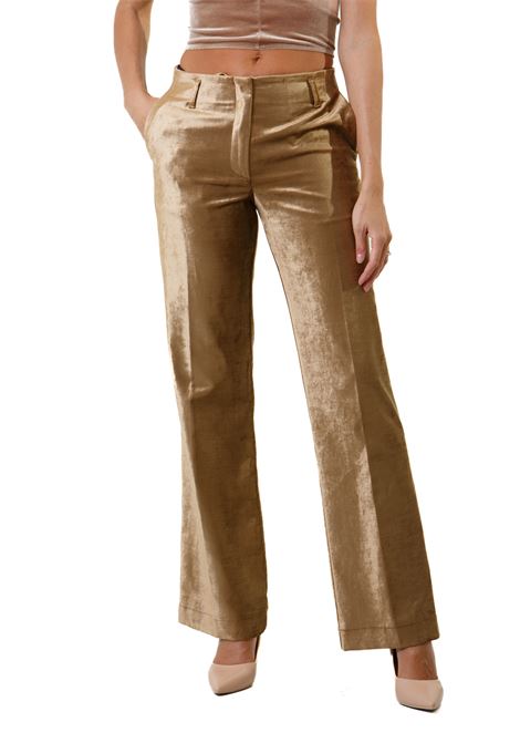 Pantalone flare in velluto stretch FORTE FORTE | Pantaloni | 13237MYPANTS1505